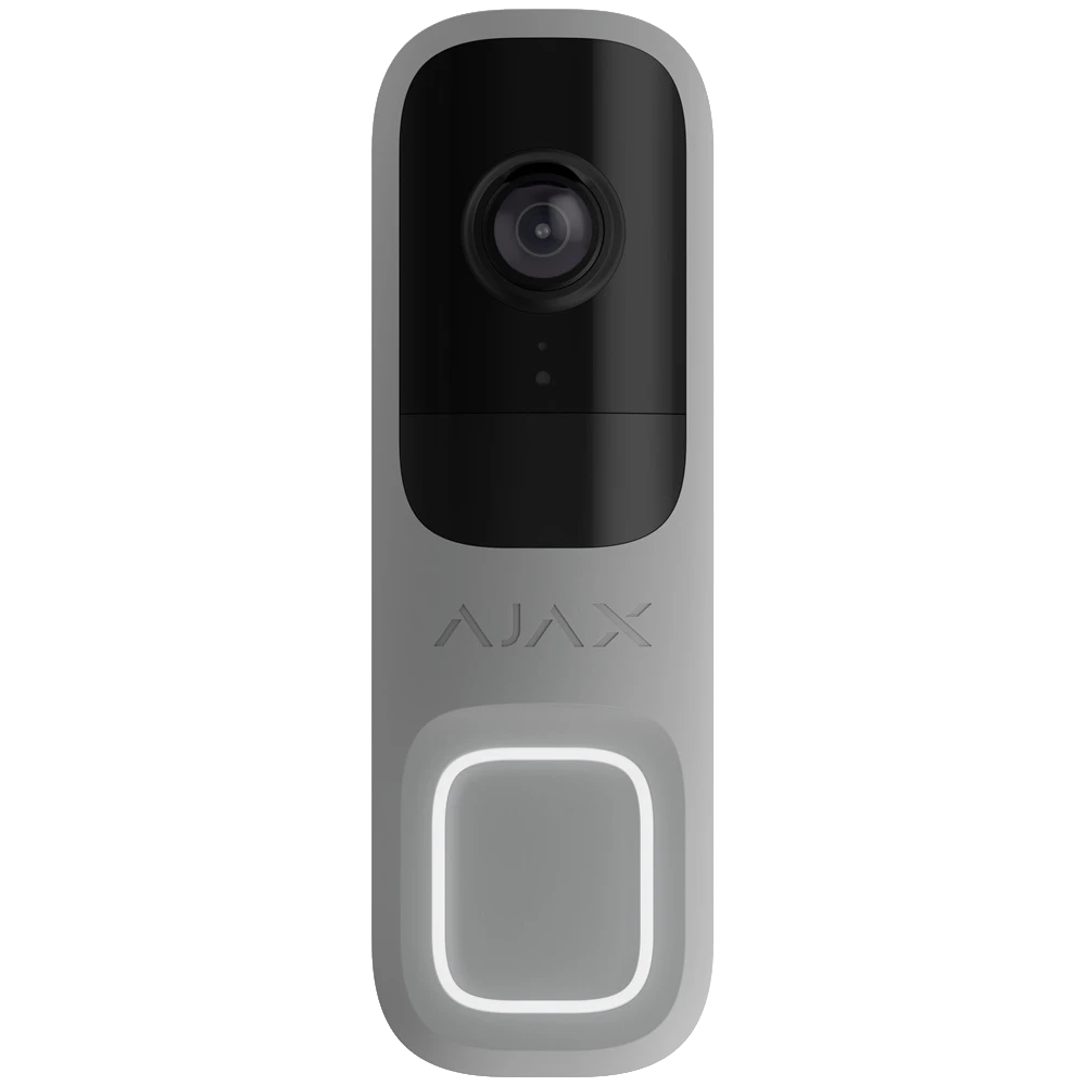 Відеодзвінок Ajax Doorbell Grey RAL 7004