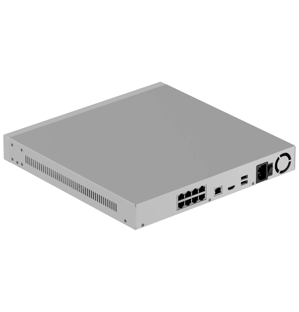 Відеореєстратор Ajax Superior NVR H2DAI8PAC (16ch) white 24ТБ PoE AI