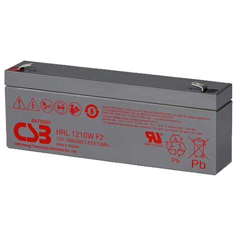 Акумуляторна батарея CSB HRL1210W F2FR 12В 2.3А•г