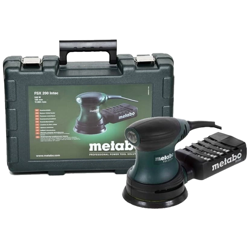 Ексцентрикова шліфмашина Metabo FSX 200 Intec (609225500)