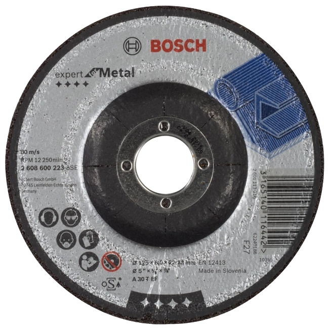 Обдирний круг для металу Bosch 230 x 6 мм (2608600228)