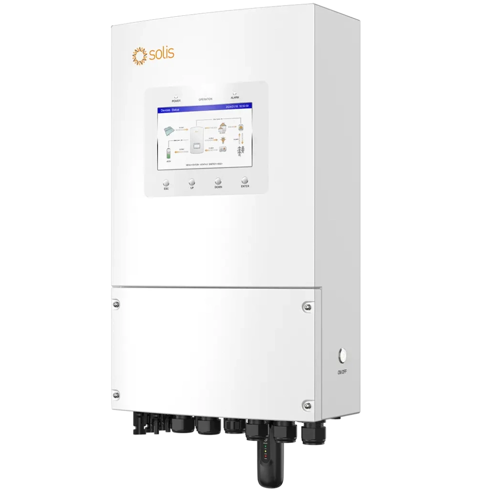 Гібридний інвертор Solis S6-EH1P6K-L-PLUS однофазний чиста синусоїда