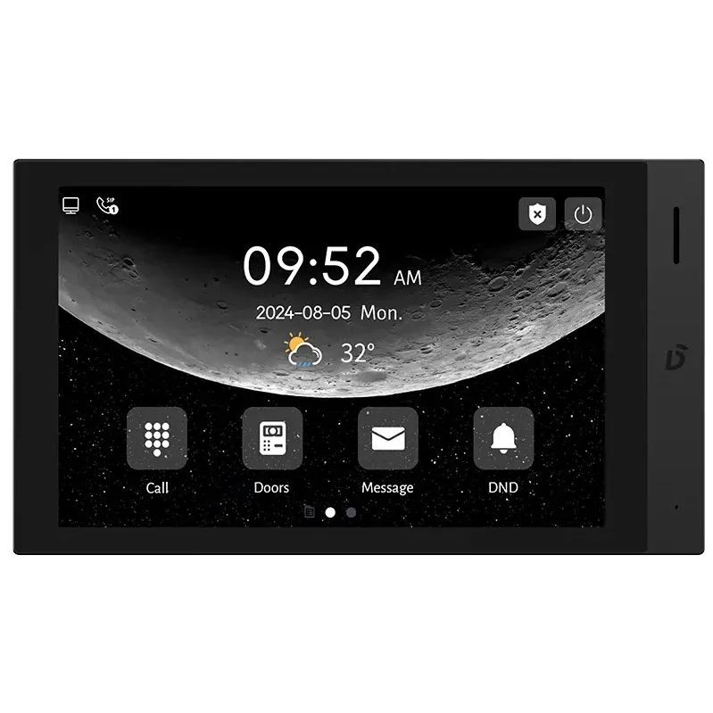Відеодомофон Dnake H616 BLACK 8' Android 10