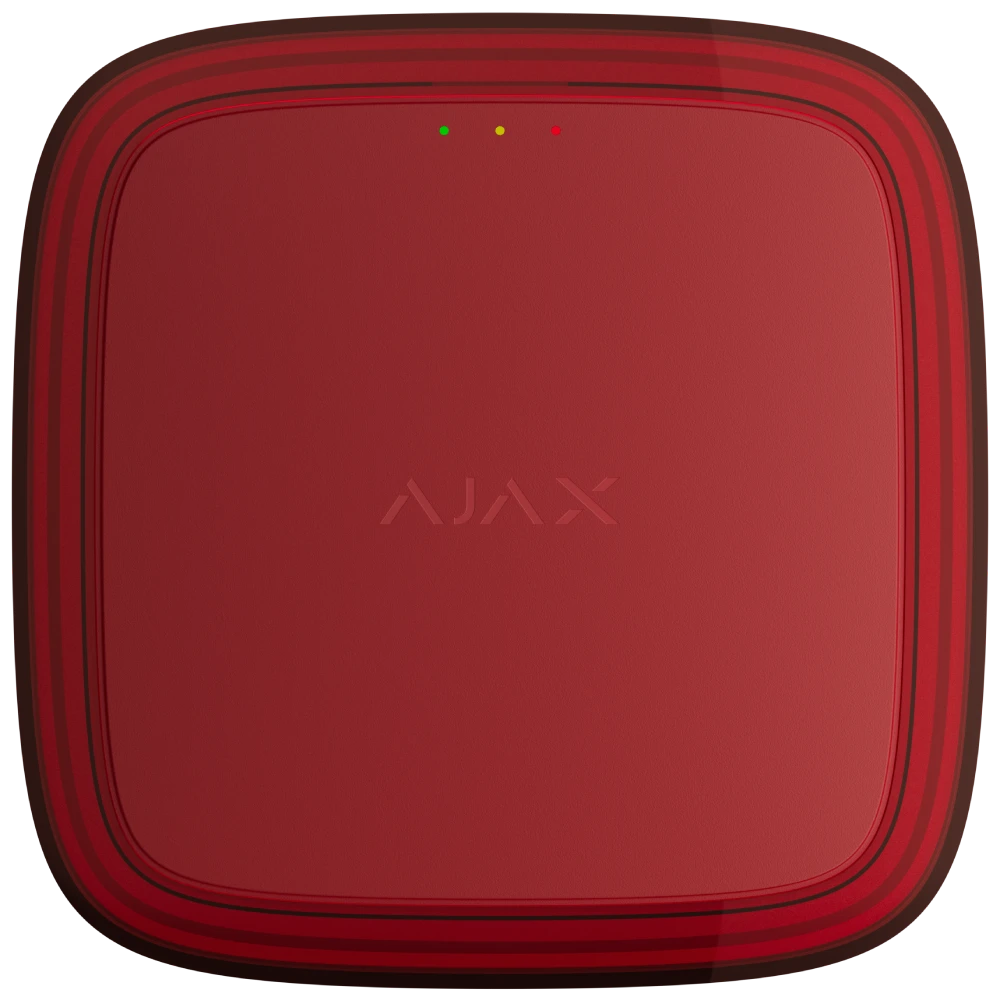 Cповіщувач Ajax EN54 FireProtect (VAD) red пожежний світловий