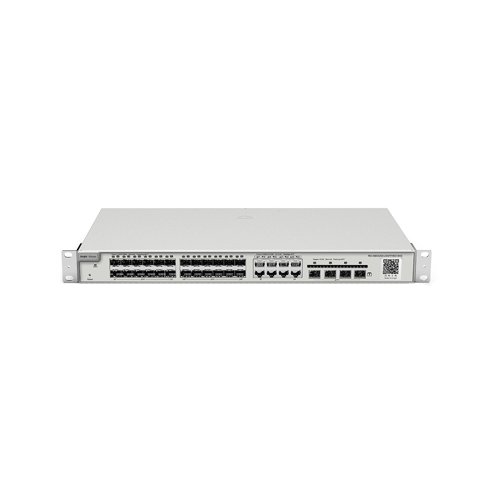 Комутатор 24 порти керований Ruijie RG-NBS3200-24SFP/8GT4XS L2+ 10G