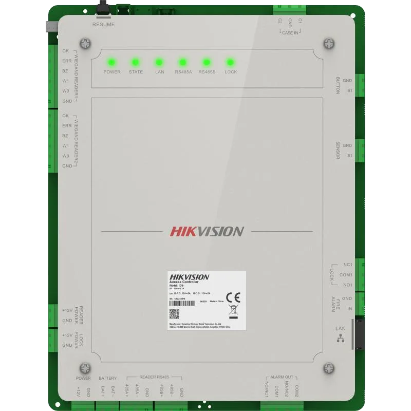 Контролер для двох дверей Hikvision DS-K2622X(P)