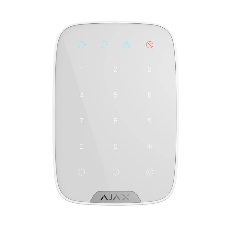 Пластиковий корпус DummyBox Ajax Keypad White (12317.12.WH)