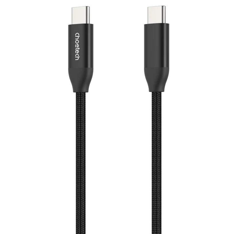 Кабель Choetech XCC-1035 1.2м Black USB-C to USB-C PD3.1