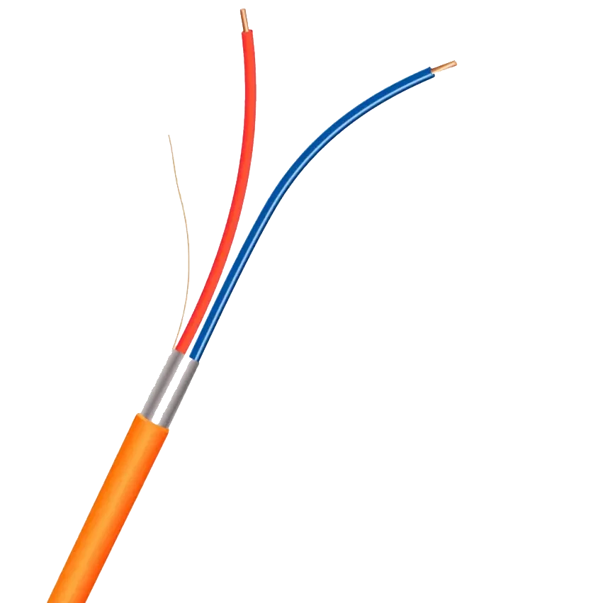 Кабель TCF JE-H(St)H FE180/E30 1х2х0,8 Оранж(бухта 100 м)(NKK)