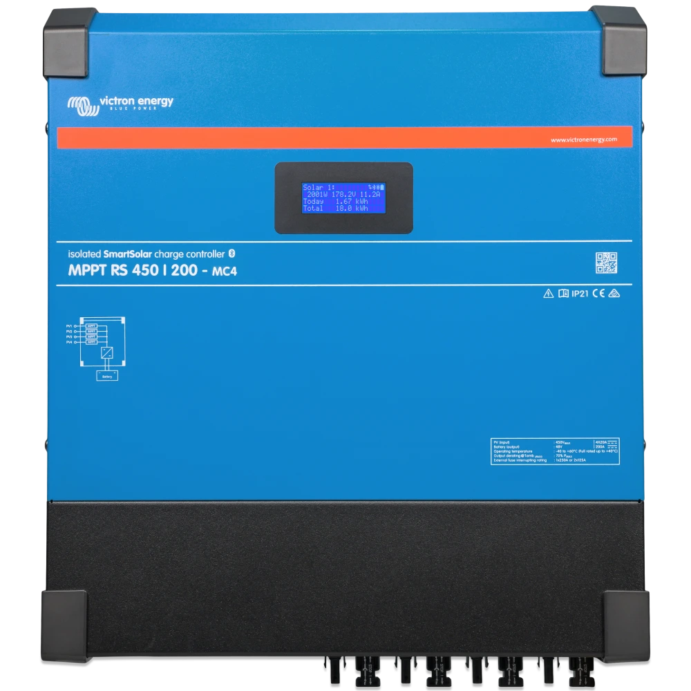 Контролер заряду Victron Energy SmartSolar MPPT RS 450/200-MC4