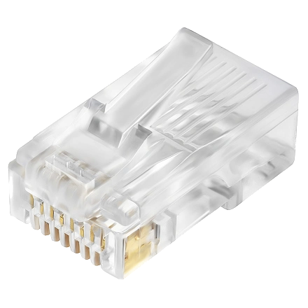 Конектор Merlion RJ-45 8P8C UTP Cat-6 (100 шт)