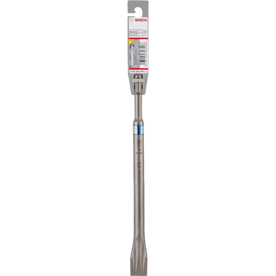 Плоске зубило Bosch LongLife SDS-Plus 20x250 мм