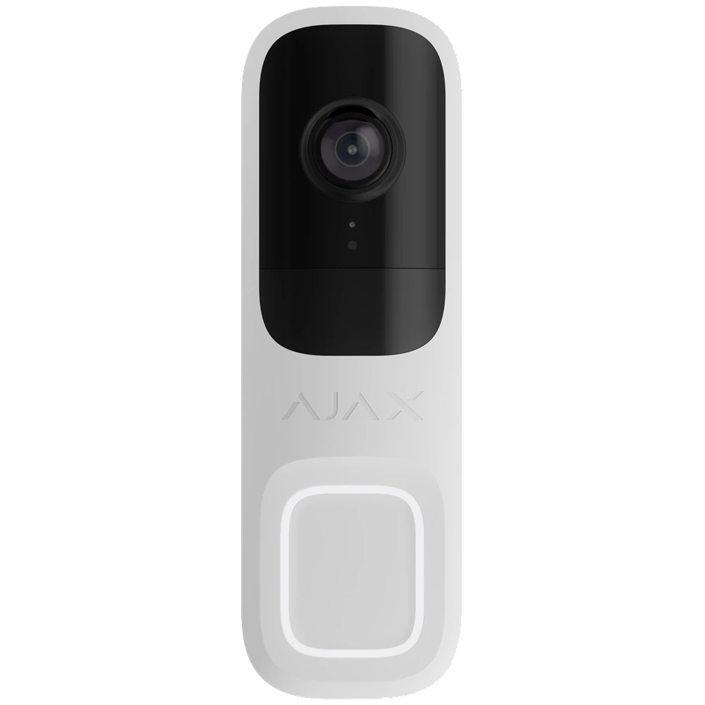 Відеодзвінок Ajax Doorbell White RAL 9003