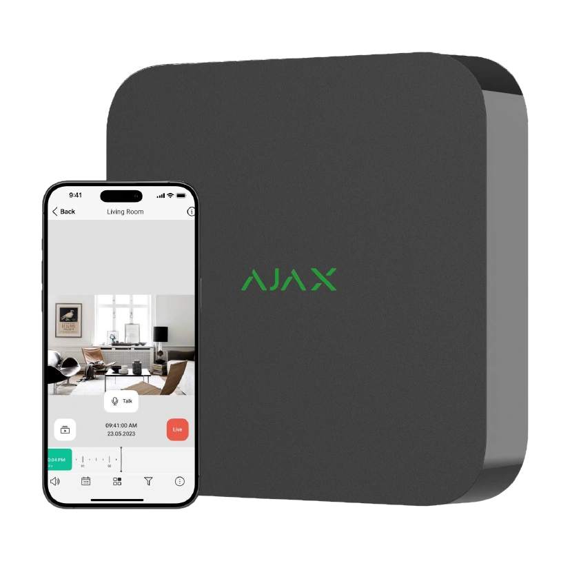 Відеореєстратор Ajax NVR (16ch) (8EU) black