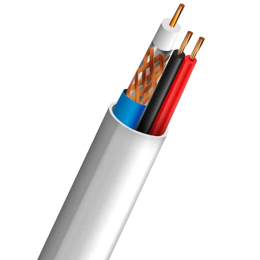 Кабель коаксіальний Trinix SL-59+2*0,5 CU INDOOR "ОS" структура (305м)