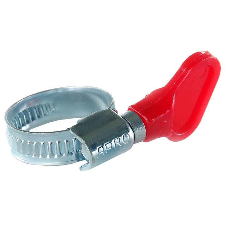 Хомут черв'ячний з метеликом APRO W1 20-32мм (50шт)
