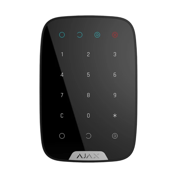 Пластиковий корпус DummyBox Ajax Keypad Black (12316.12.BL)