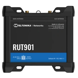 Промисловий стільниковий маршрутизатор Teltonika RUT901 з 4G LTE, Wi-Fi