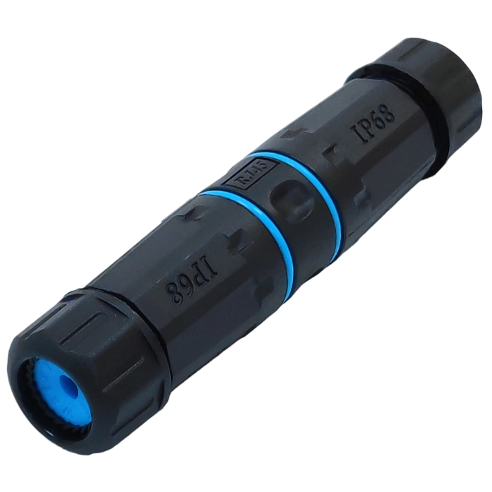 Водонепроникний з'єднувач IP68 кат. 6 Kingda RJ45-RJ45 STP