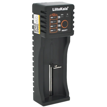 Зарядний пристрій LiitoKala Lii-100B 1 канал 3.7V Lion / 3.2V Li-Fe