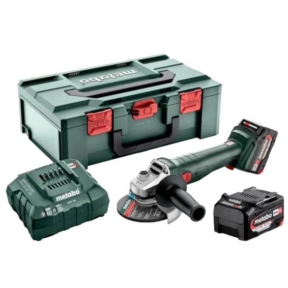 Акумуляторна кутова шліфувальна машина Metabo