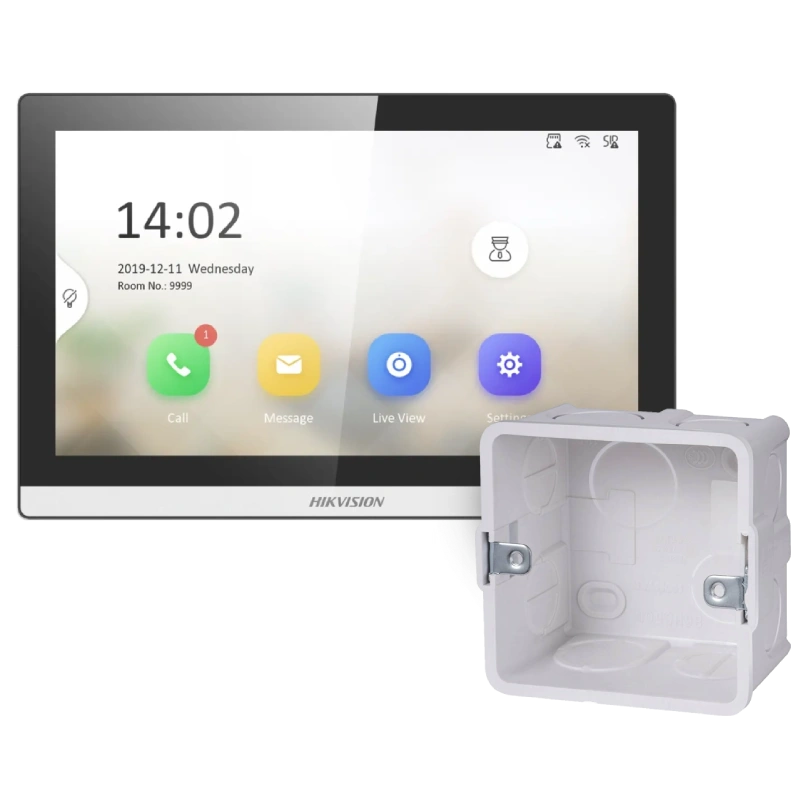 Комплект Hikvision DS-KH6350-WТE1 + DS-KAB86