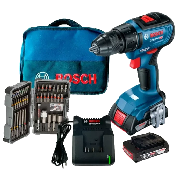 Акумуляторний дриль-шурупокрут Bosch GSR 18V-50 Set (06019H5004)