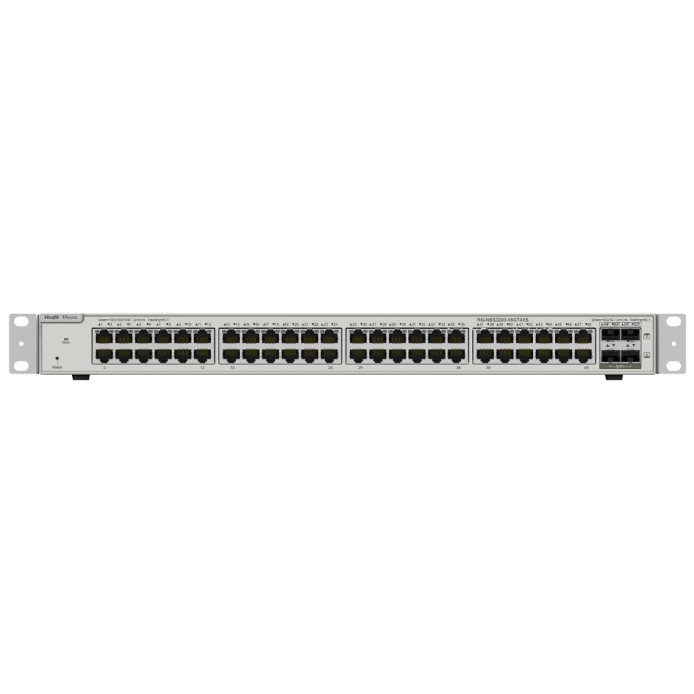 Комутатор 48 портів керований Ruijie Reyee RG-NBS3200-48GT4XS L2+