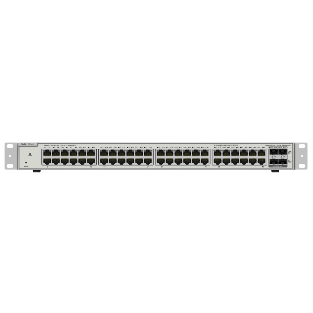 Комутатор 48 портів керований Ruijie Reyee RG-NBS5100-48GT4SFP L3