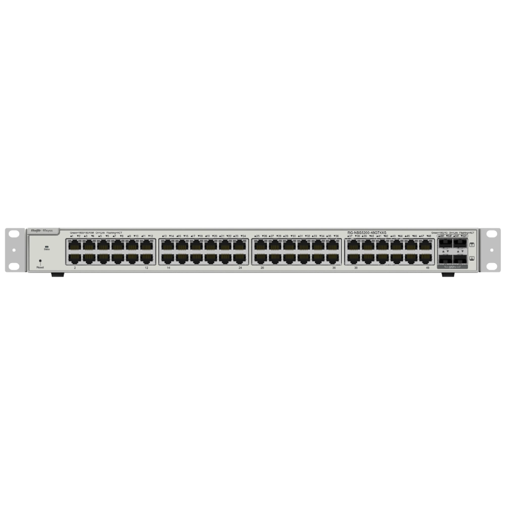 Комутатор 48 портів керований Ruijie Reyee RG-NBS5200-48GT4XS L3