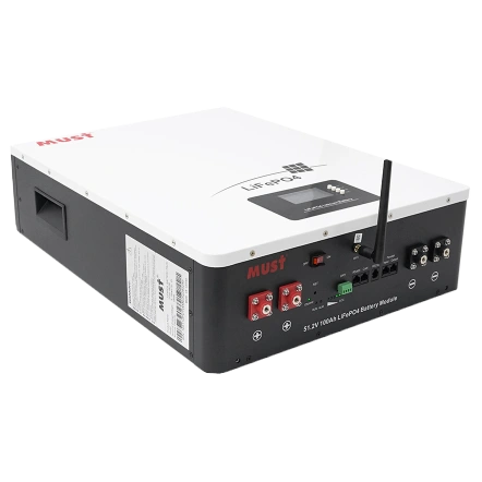 Літієва акумуляторна батарея MUST LP16-48100 51.2В 100А•г